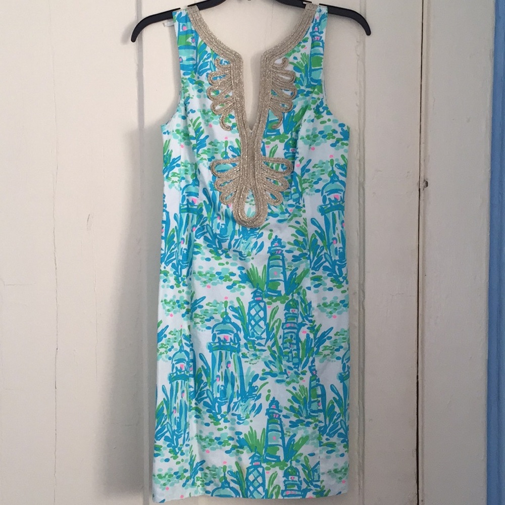 Lilly Pulitzer Lighthouse Print Dress